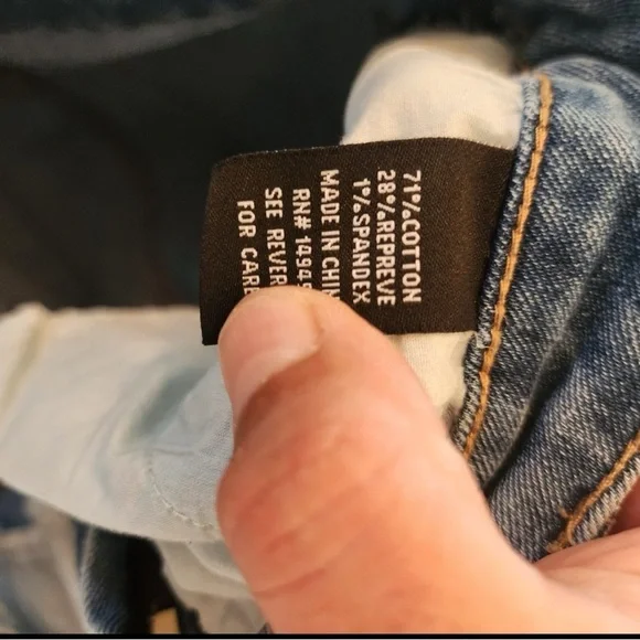 Prosperity Womens Shorts 30 Blue Denim straight jeans - Picture 4 of 4